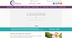 Desktop Screenshot of ivfplano.com